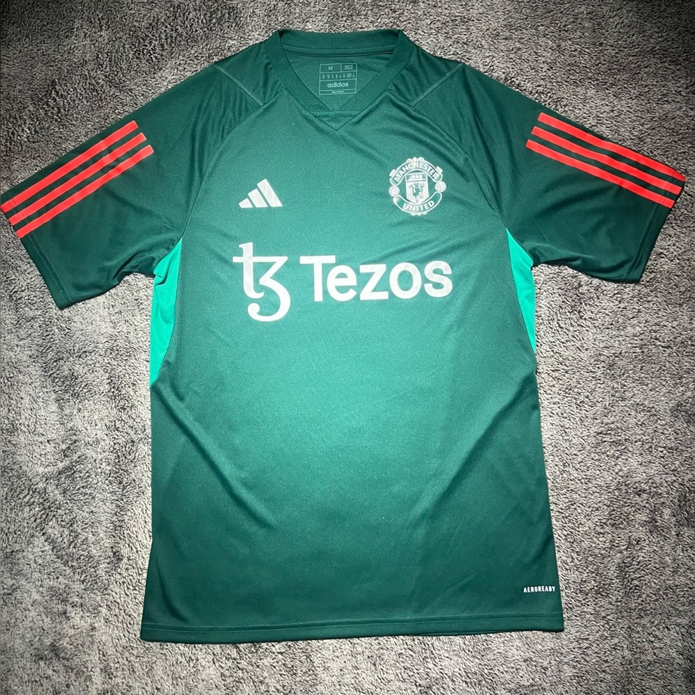 Green Manchester United Adidas Jersey